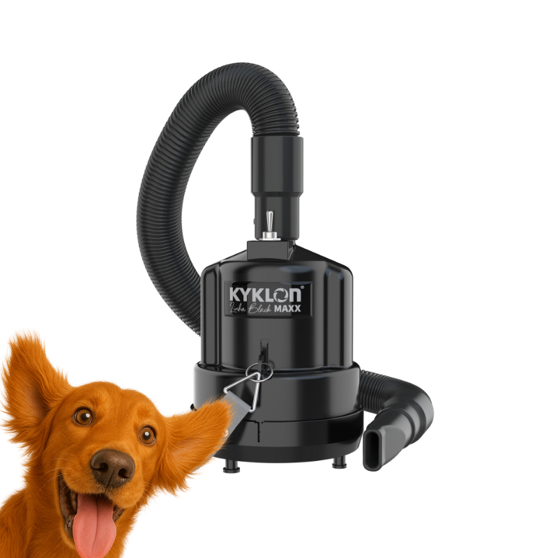 Soprador Profissional Kyklon Maxx 1400W Preto 110V – Uso Pet Shop