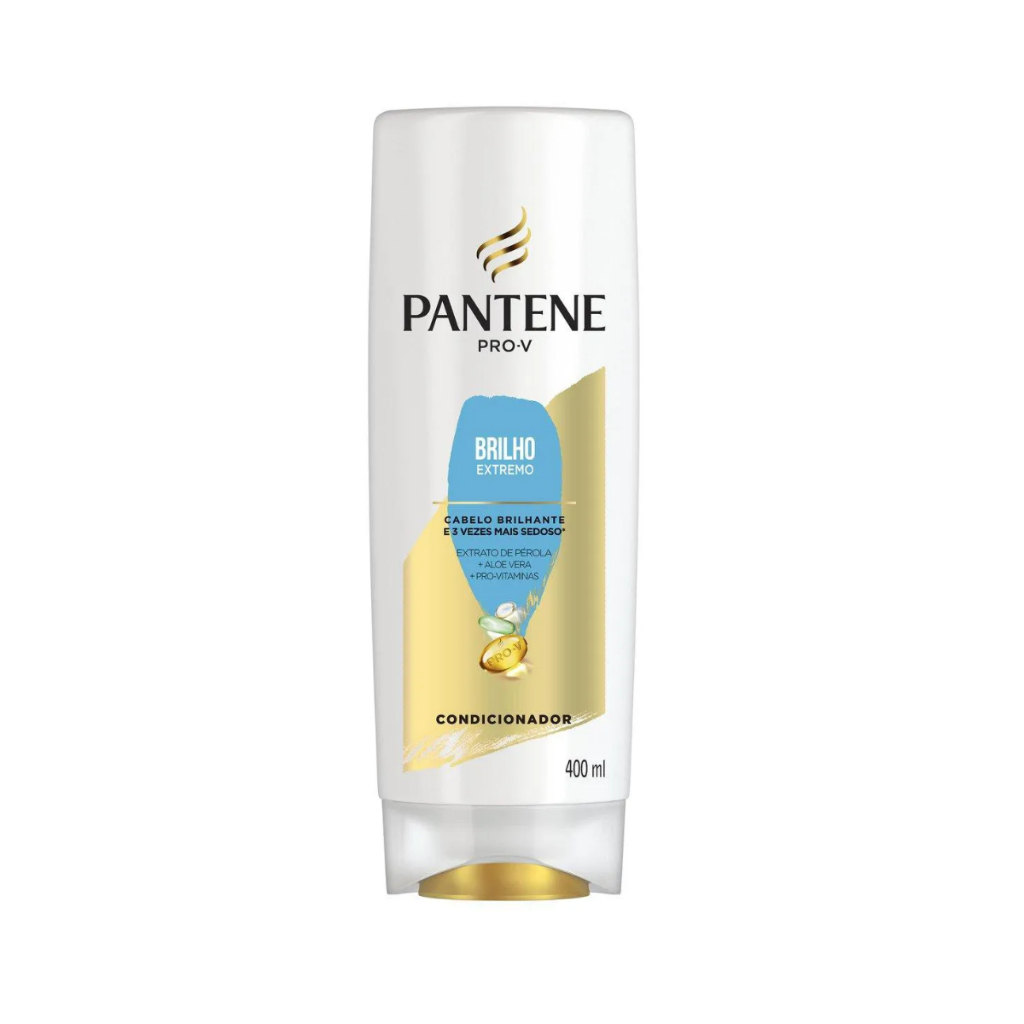 Condicionador Pantene Brilho Extremo 400ml em Oferta na Shopee
