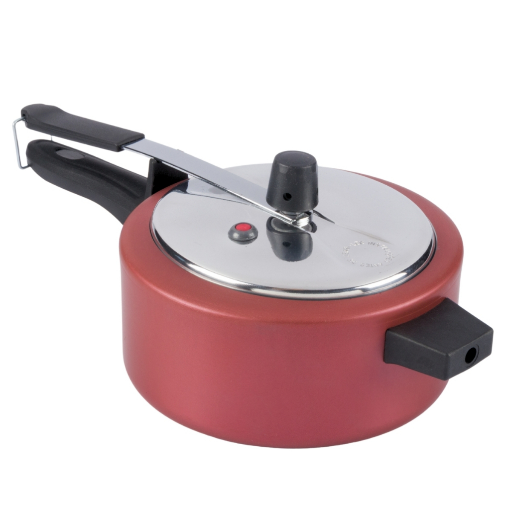 Panela De Pressão Antiaderente 3L Cereja Nacional - Home Appliances