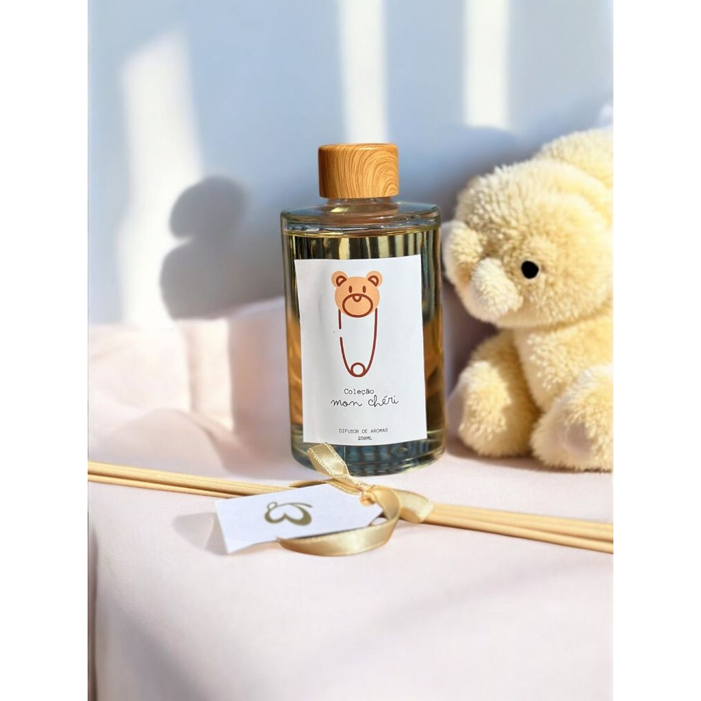 Aromatizador de varetas cheirinho de bebê | cheirinho para quarto bebê| Decoração quarto bebê