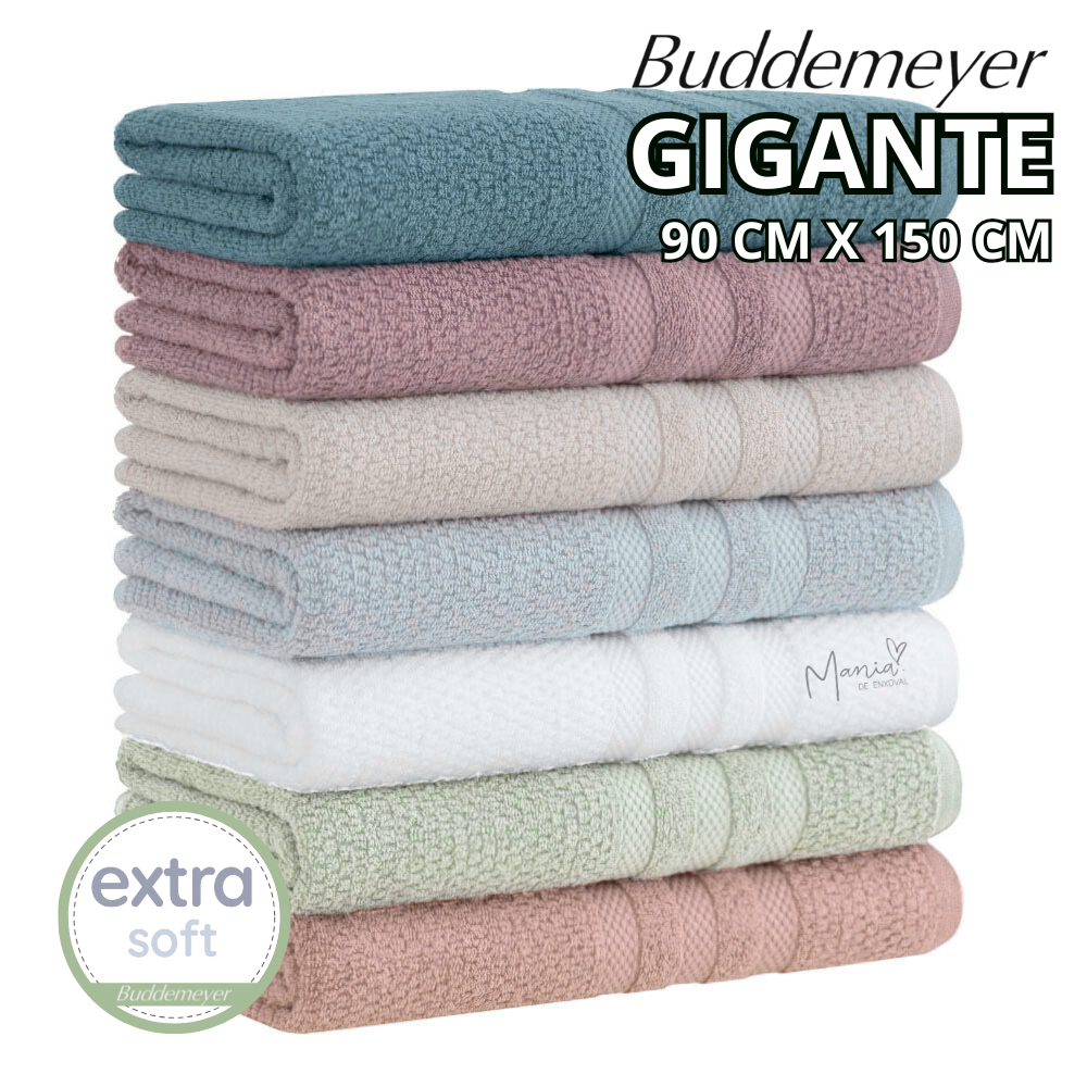 Toalha Banhão Gigante Budemmeyer  90x1,50m 100% Algodão Extra Soft 410 g/m² Ótima Absorção Vanilla