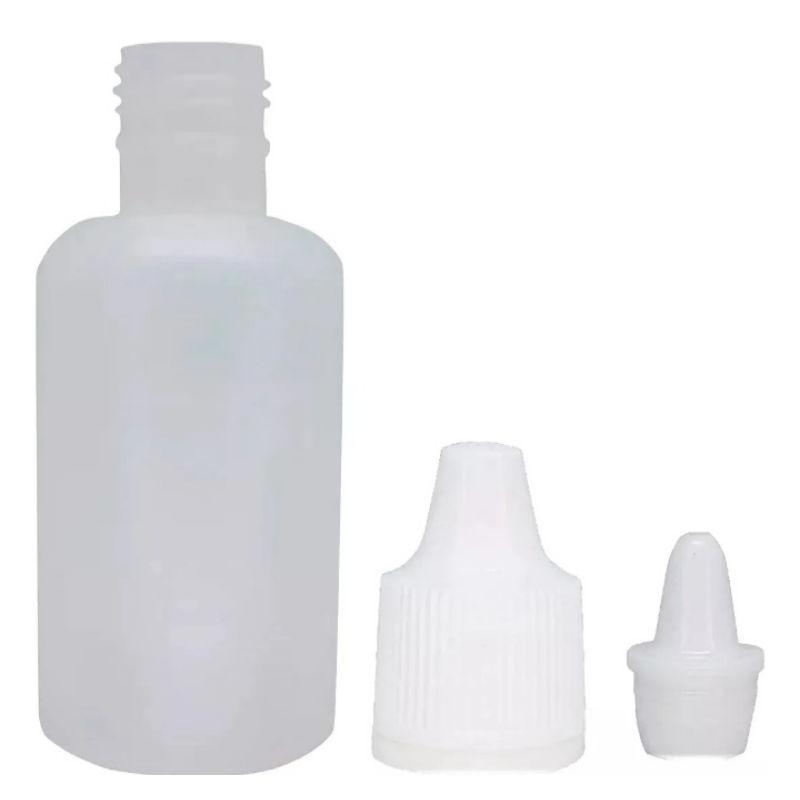 100-frascos conta gota 30ml com bico e tampa