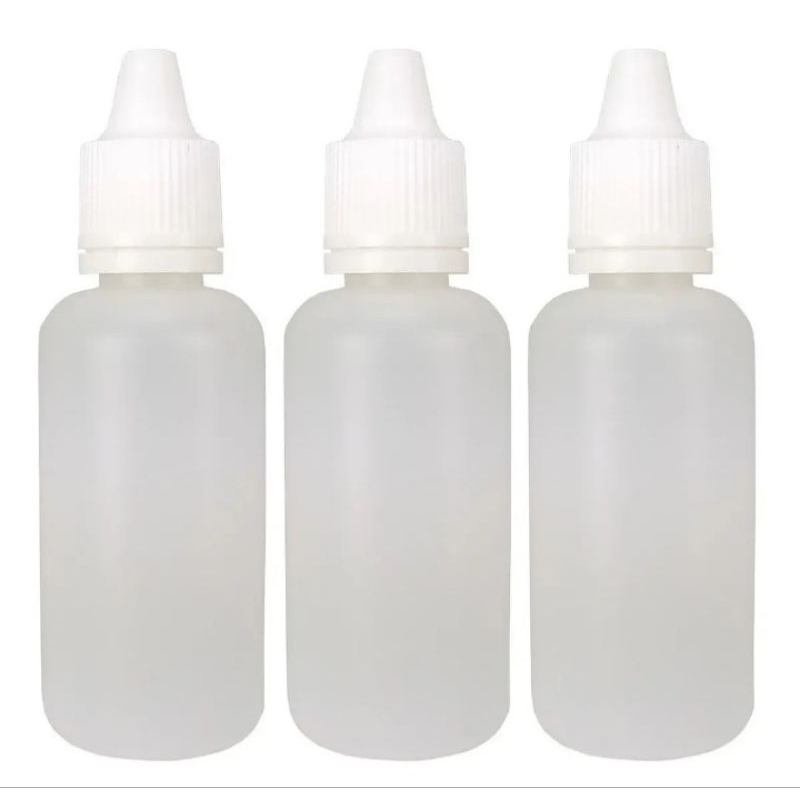 100-frascos conta gota 60ml c/bico e tampa