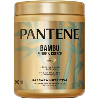 Máscara de Tratamento Pantene Bambu 600ml em Oferta na Shopee