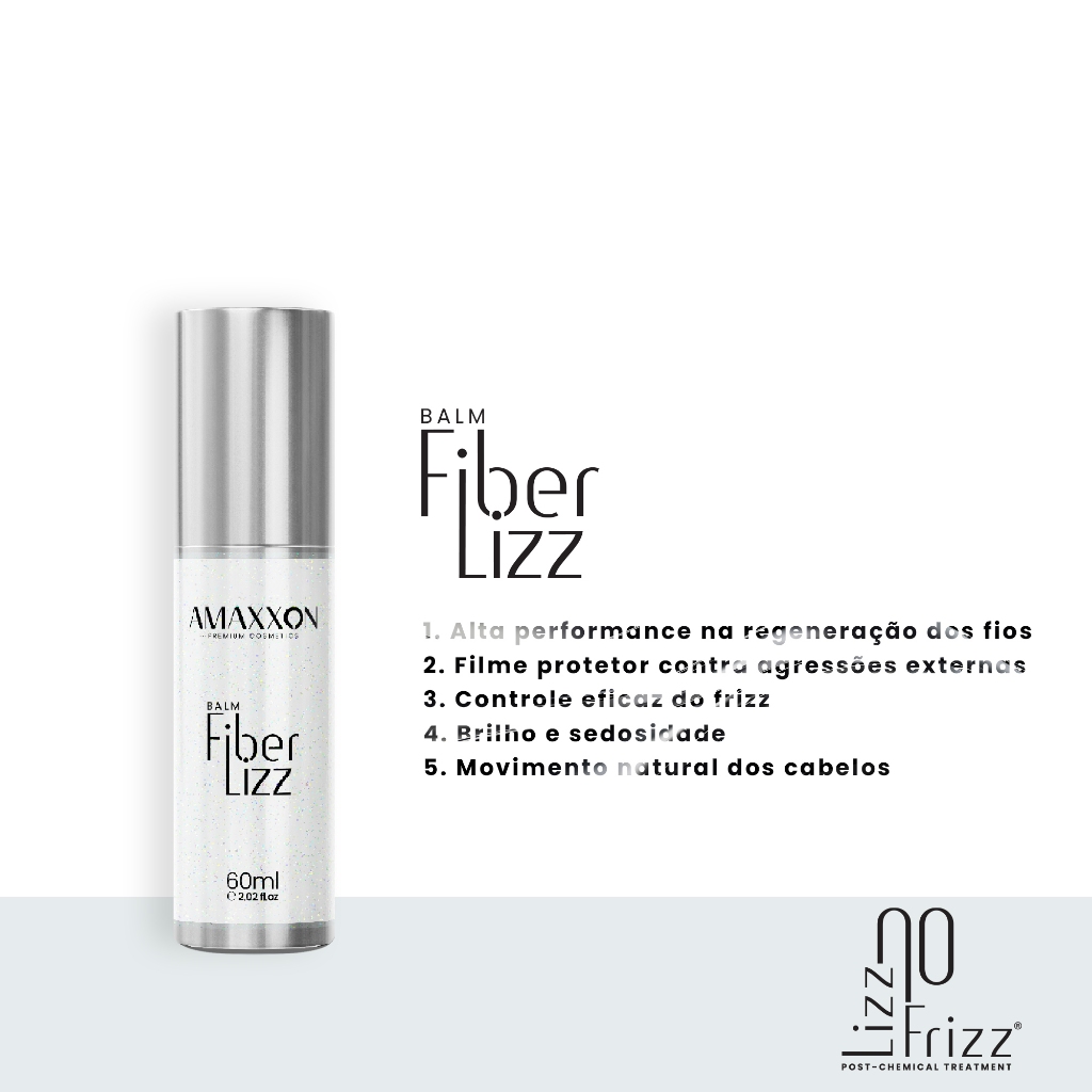 Balm Pós-Química LIZZ NO FRIZZ – Memória de Liso + Antifrizz 48h · foto 2