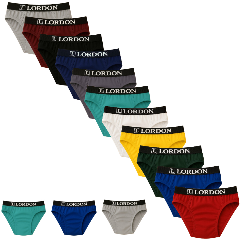 Kit 14 Cuecas Slip Infantil Microfibra Variadas Tradicional