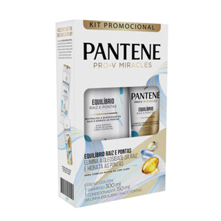 Kit Pantene Pro-V Miracles Equilíbrio Shampoo 300ml + Condicionador 150ml em Oferta na Shopee