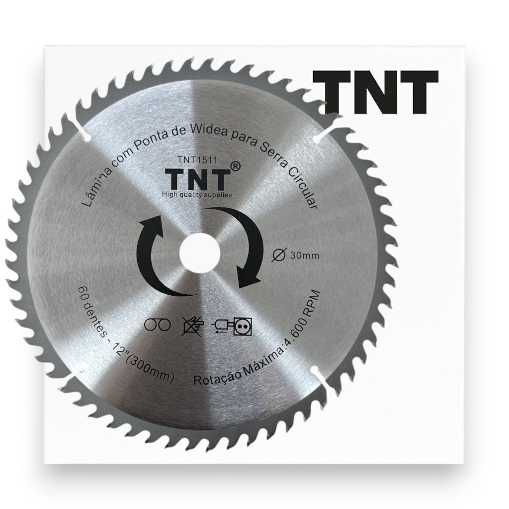 Lamina De Serra Circular P/madeira 300mm C/60 Dentes em Oferta na Shopee