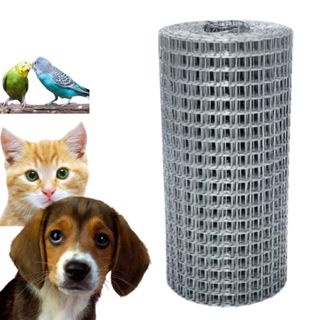 Tela Cerca para Cachorro e Gato 50cm de altura Reforçada Galvanizada Canil Gatil em Oferta na Shopee