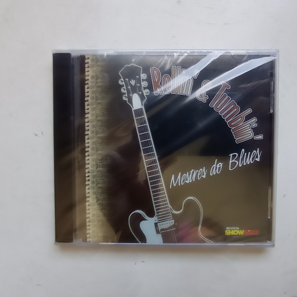 CD Rollin' & Tumblin' - Mestres do Blues - Revista Show Bizz nº 10 - 1999 - Novo e Lacrado