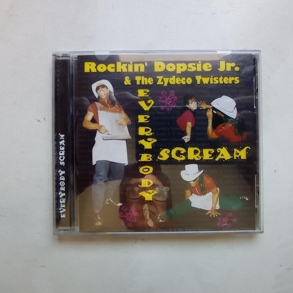 CD Rockin' Dopsie Jr & The Zydeco Twisters - Everybody Scream - 1997 - Importado