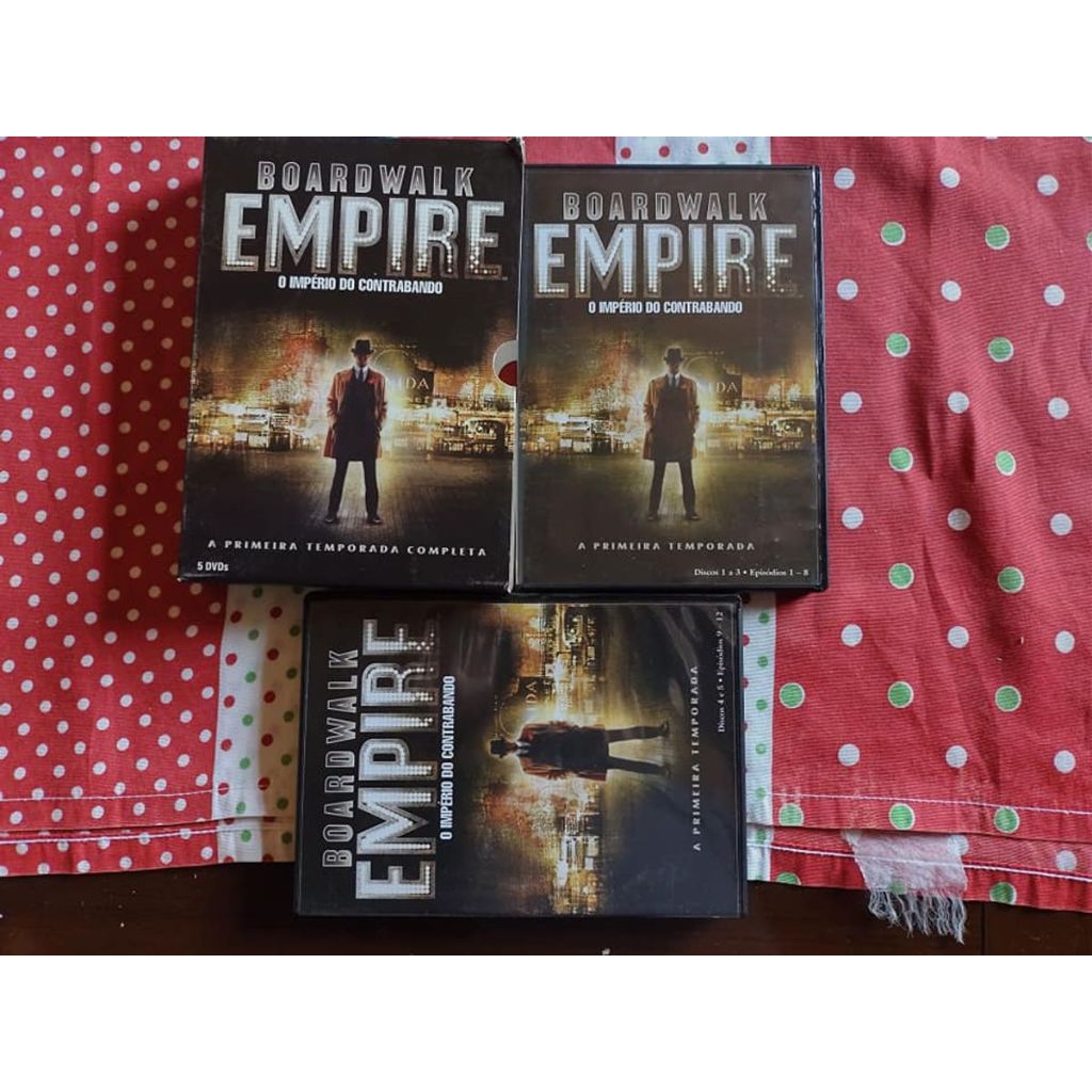 Boardwalk Empire o Império do Contrabando Primeira Temporada - Box 5 Dvds Série Legendada