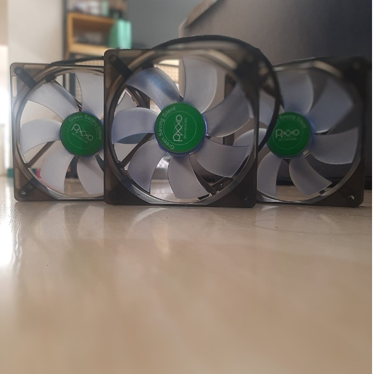 Ventoinha Cooler AVC 120mm Silenciosa 12V 0.10A Alta Performance