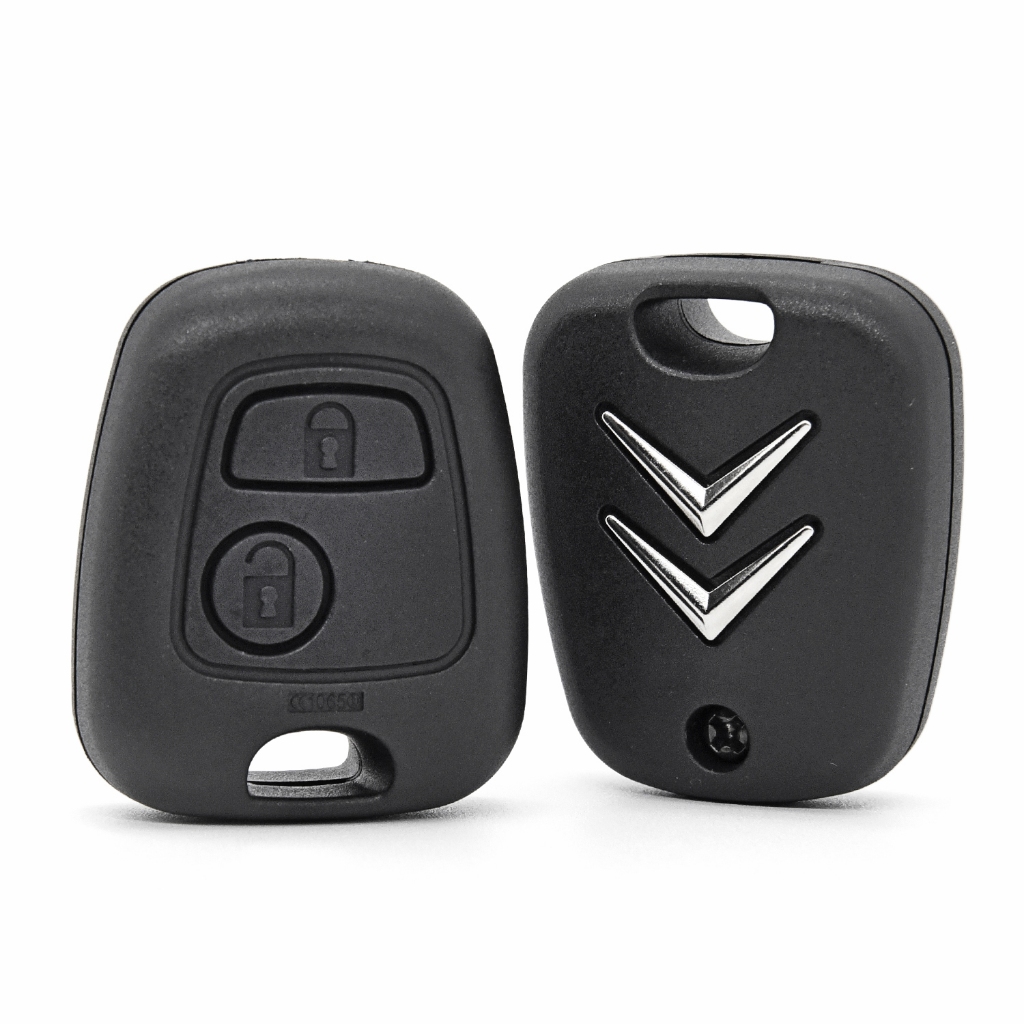 Capa Chave Citroen C3 Com Emblema - Ano 2011 2012 2013 2014 em Oferta na Shopee