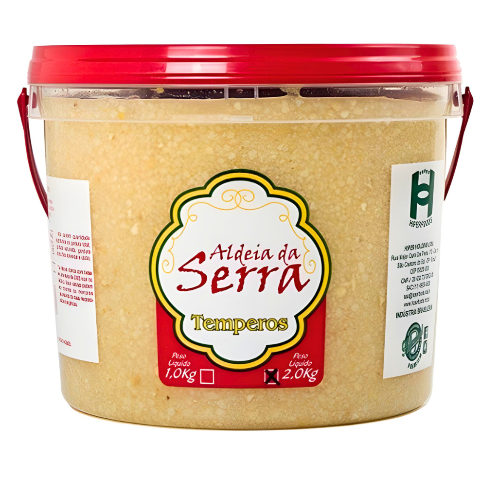 Alho Puro Triturado Sem Sal 2kg Aldeia Da Serra em Oferta na Shopee