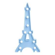 Luminária Torre Eiffel Luz de LED. em Oferta na Shopee