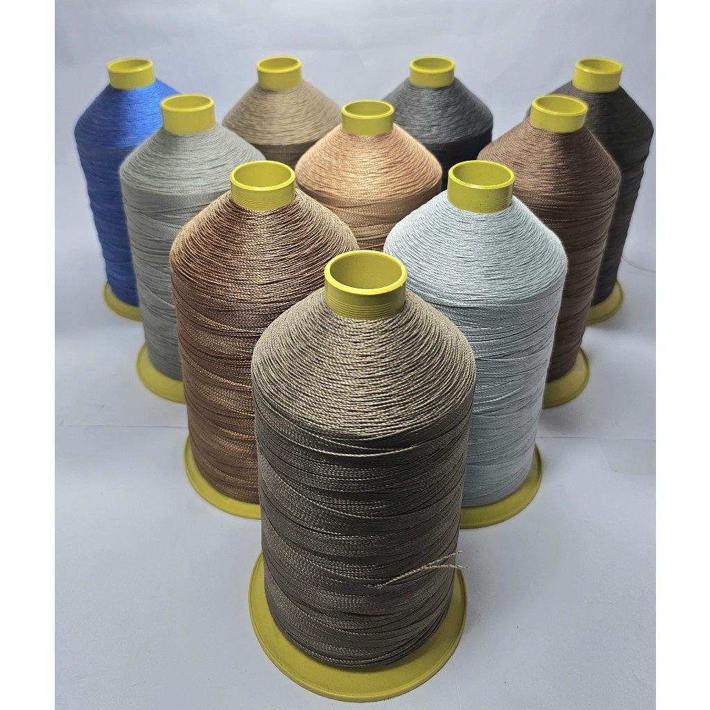 3 Linhas de nylon poliamida 16  cone 500 Gr.CADA para costura couro,lonas,selaria,artesanato,japamalas,colares,pulseiras