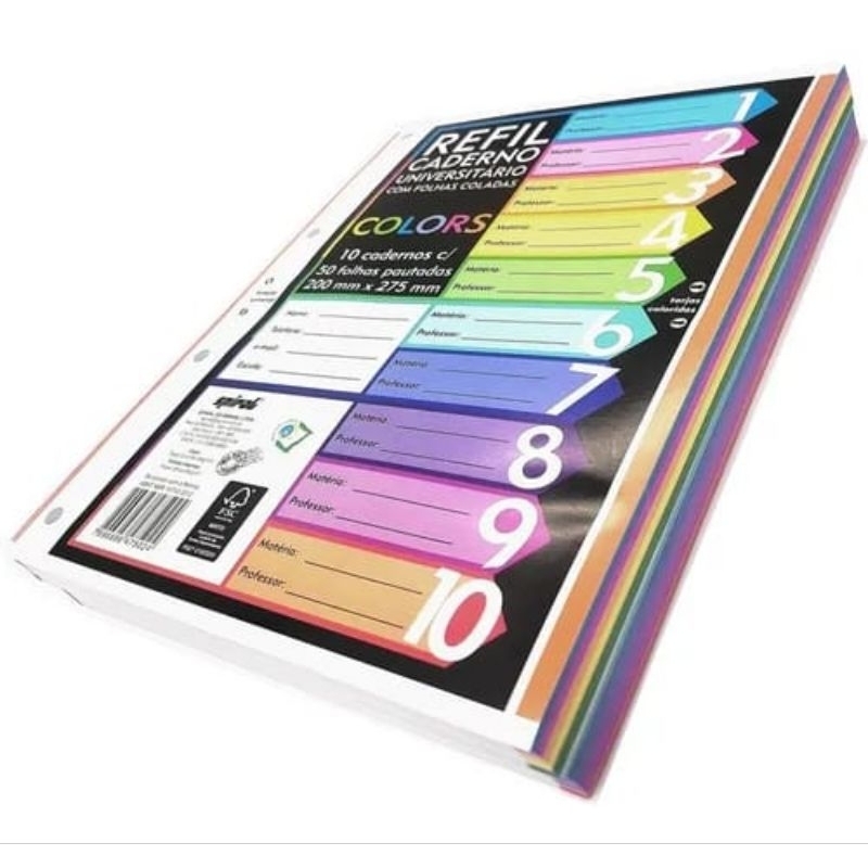 Folha de Fichário 100 / 150 / 200 / 250 / 500 Folhas A4 Folha de Fichário 100 / 150 / 200 / 250 / 500 Folhas A4