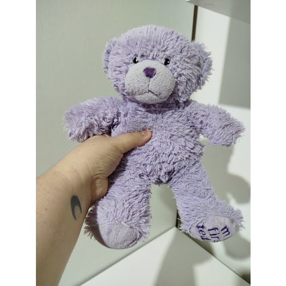 URSINHO LILÁS PEQUENO MY FIRST TEDDY USADO