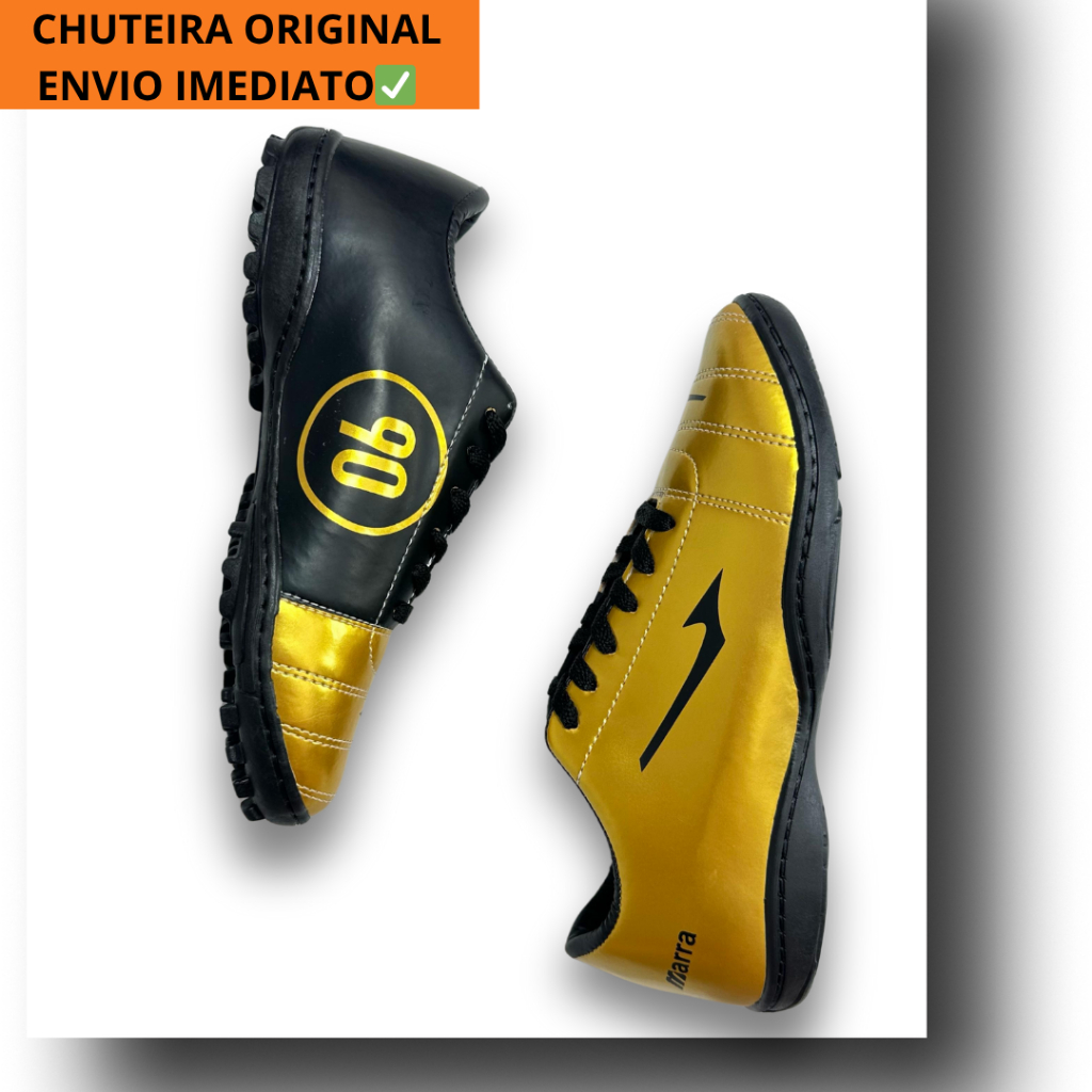 Chuteira Society MARRA 90 Total Original Confortável e Resistente Envio Imediato Promoção IMPERDÍVEL em Oferta na Shopee