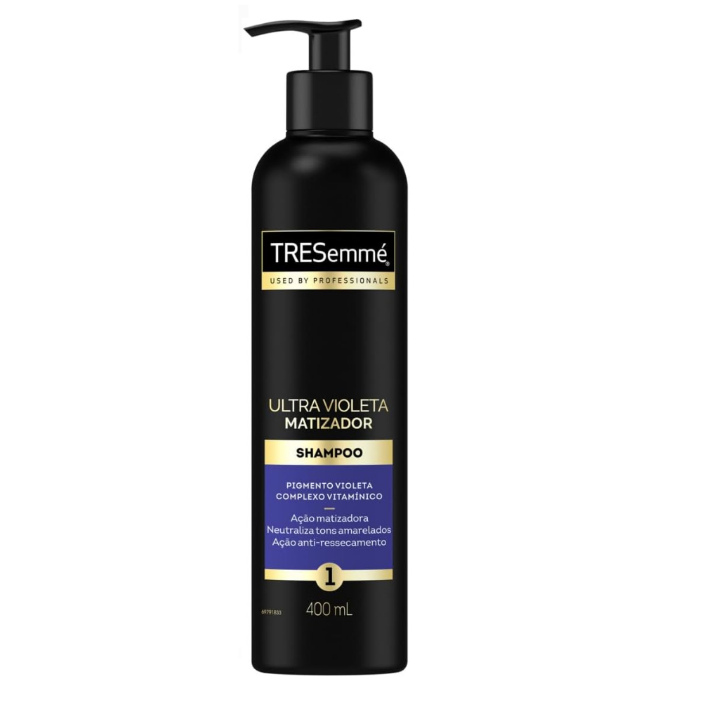 Shampoo Matizador Tresemmé Ultravioleta 400ml em Oferta na Shopee