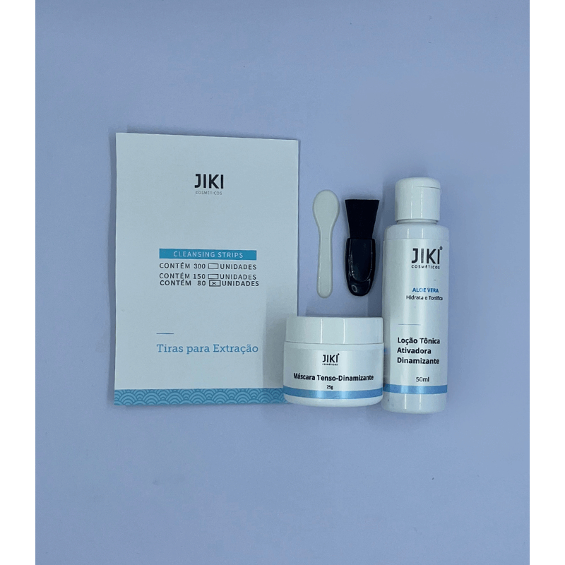 Máscara de Limpeza Facial com colágeno até 10 aplicações - JIKI Cosméticos