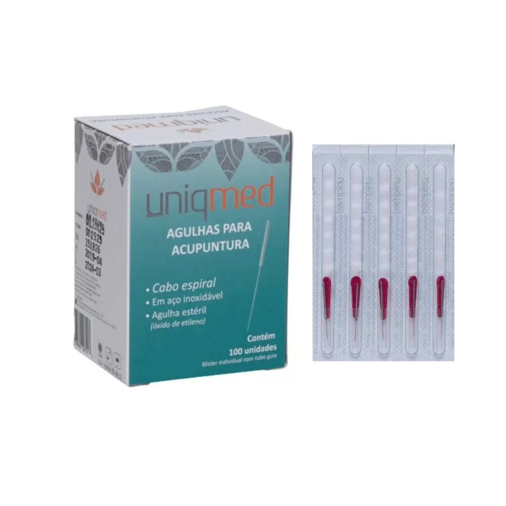 Agulha Para Acupuntura 0,18mm X 8mm Cx 100 Unidades em Oferta na Shopee