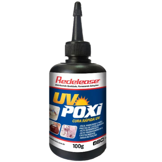 Resina UV poxi Cura UV (100 g) em Oferta na Shopee
