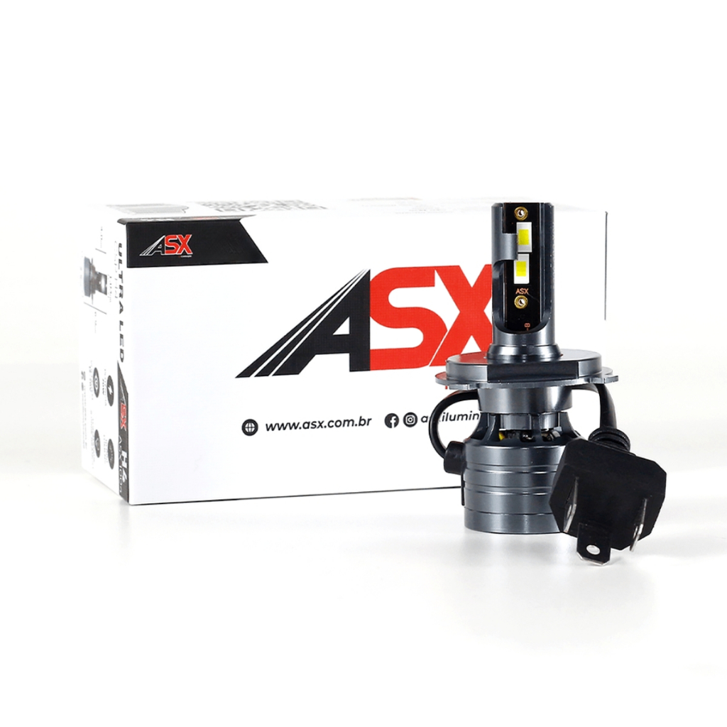 Lampada Led ASX H7 12 ou 24 volts 70W 10.000 Lumens Par VÁRIOS CARROS em Oferta na Shopee