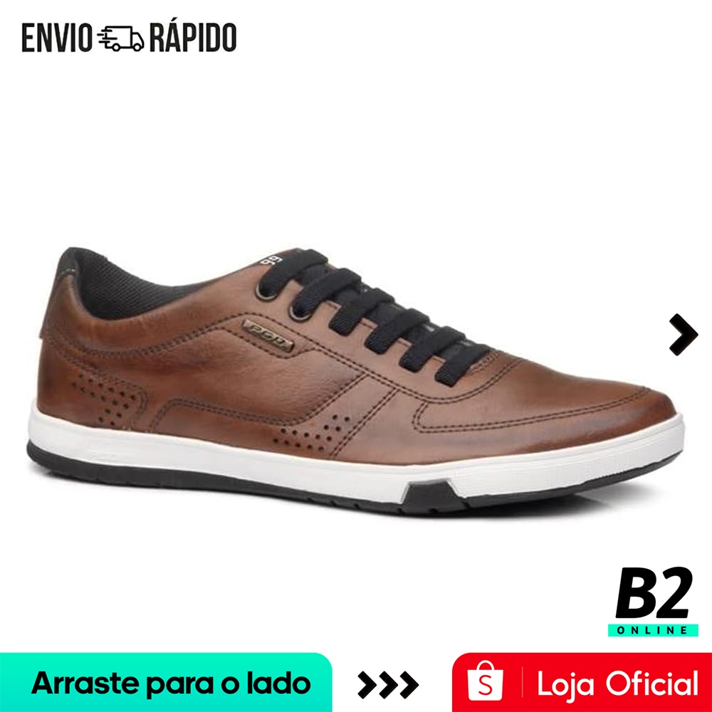 Sapatênis Pegada Element Masculino Casual Marrom Original Com Nota Fiscal e Garantia - Men Shoes