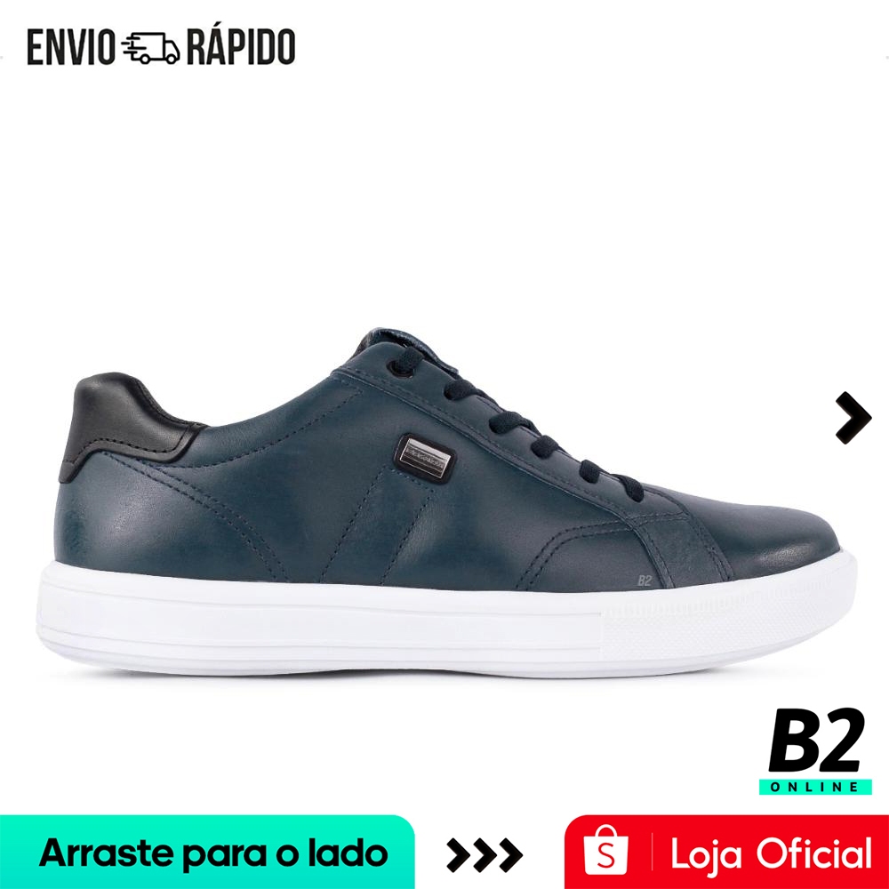 Sapatênis Pegada Style Casual Masculino Marinho Original Com Nota Fiscal e Garantia em Oferta na Shopee