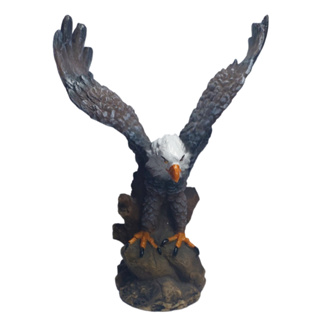 Aguia Asa Aberta Em Resina Decoração Sala 18cm em Oferta na Shopee