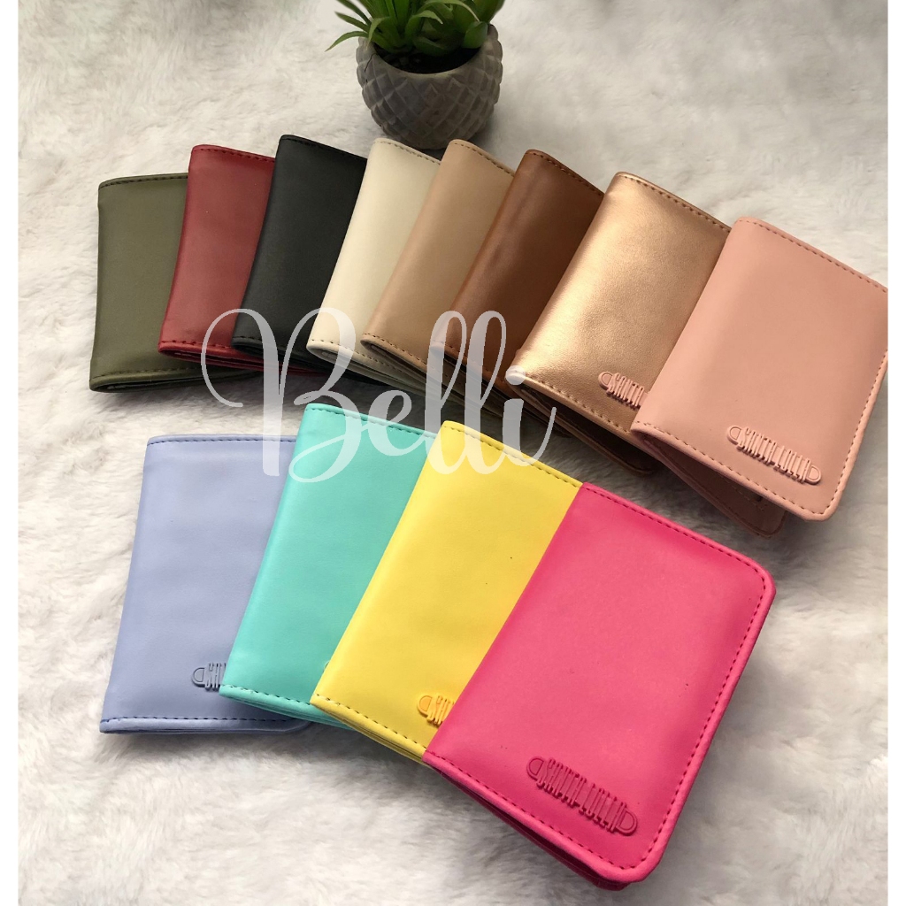 porta cartão santa lolla carteira feminina slim cartões e documentos várias cores