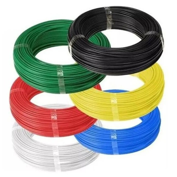 Fio Elétrico Rolo 2,5mm PRIMEIRA LINHA - 10 METROS - Cabo Flexível ANTICHAMA, Certificado