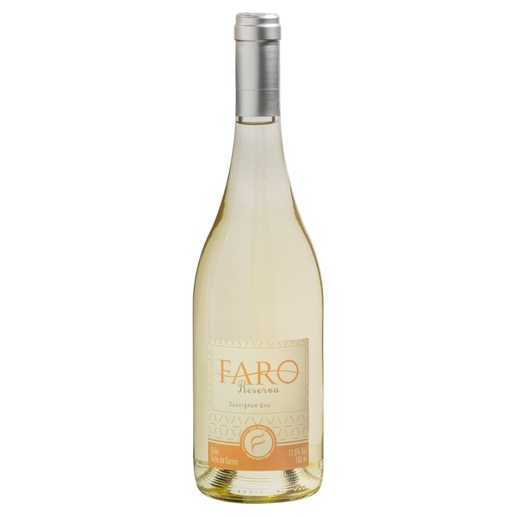 Vinho Branco Seco Chileno Faro Reserva Sauvignon Gris 750ml