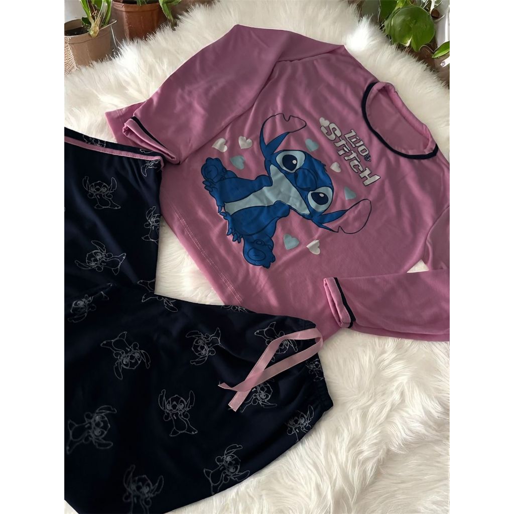 Pijama Infantil longo de Menina Inverno de Malha Calça e Blusa Manga Longa de Frio feminino Festa Do Pijama Sititch em Oferta na Shopee