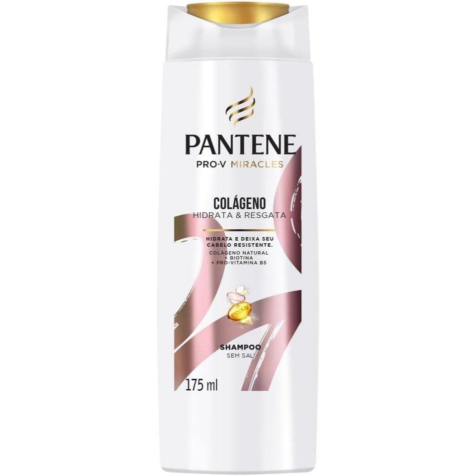 Shampoo Pantene Colageno com 175ml em Oferta na Shopee