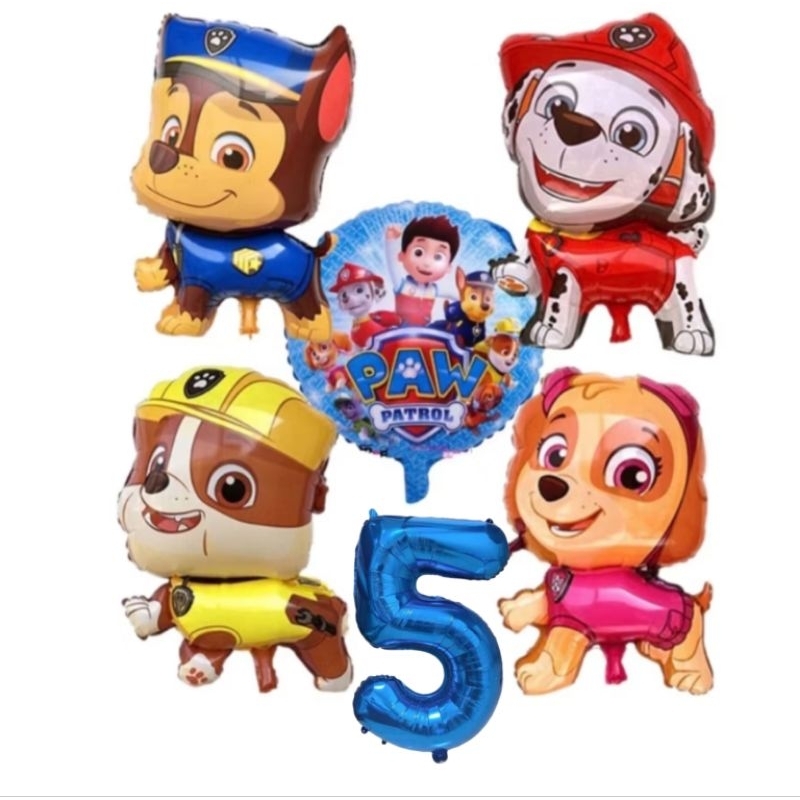 Kit balões Patrulha Canina