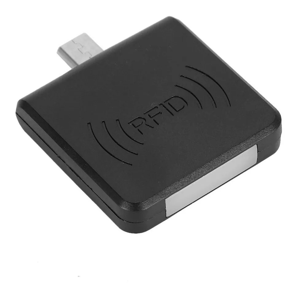 Mini Leitor Micro USB para Smartphone Cartão ID 125 KHz R65D – Compatível Android