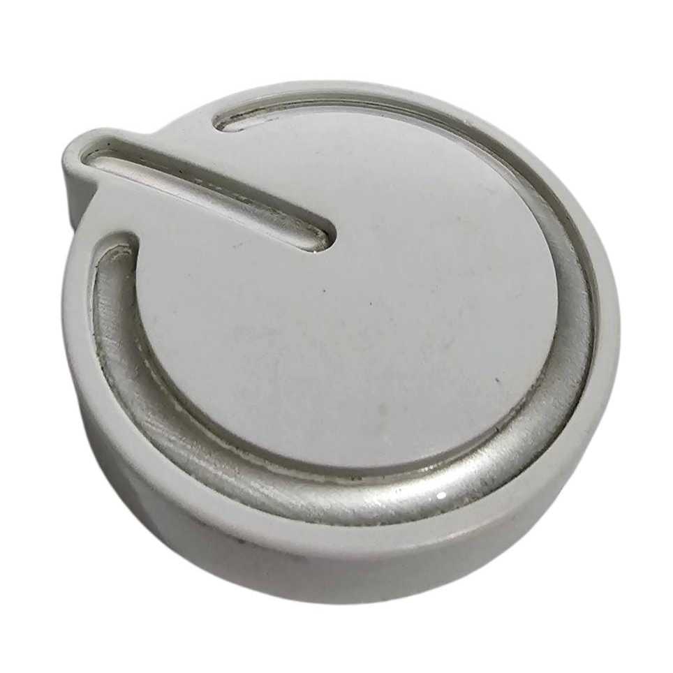 BOTÃO DO TIMER PARA TANQUINHO SUGGAR LAVAMAX/LAVAMATIC (VERSÃO ANTIGO) BRANCO E CINZA