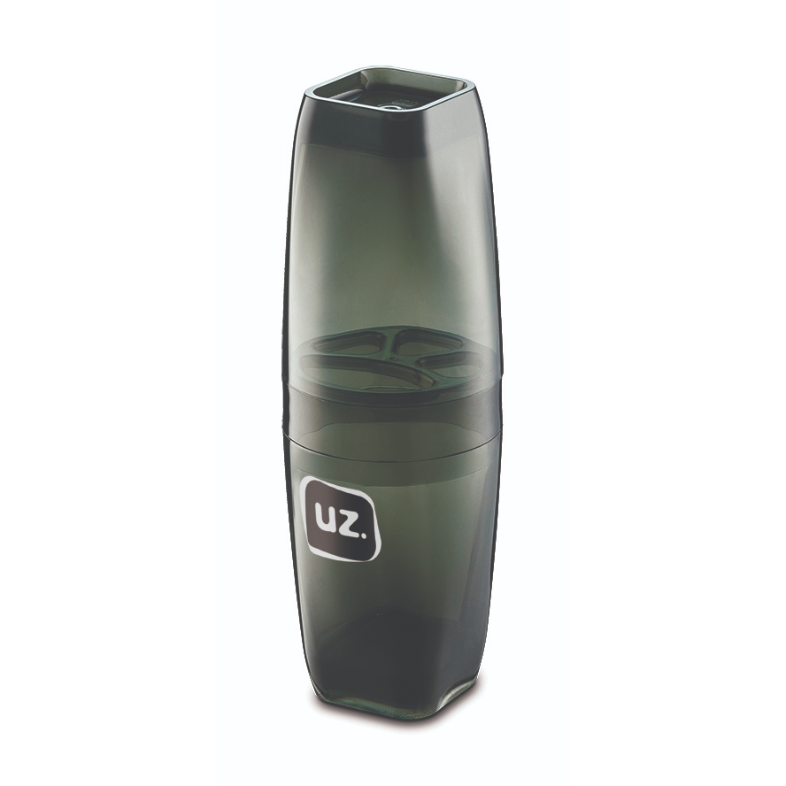 Porta Escova Premium UZ Utilidades – Organizador De Banheiro Com Divisórias