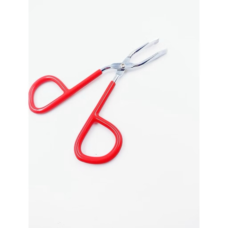 Kit2 Pinça De Sobrancelha Modelo Tesoura 8 Cm Aço Inox- Cor Sortido.