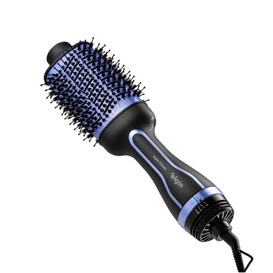 Escova Secadora Elgin Bivolt 3 em 1 Agile Rose Ergonômica fácil de usar Com uma potência d...
