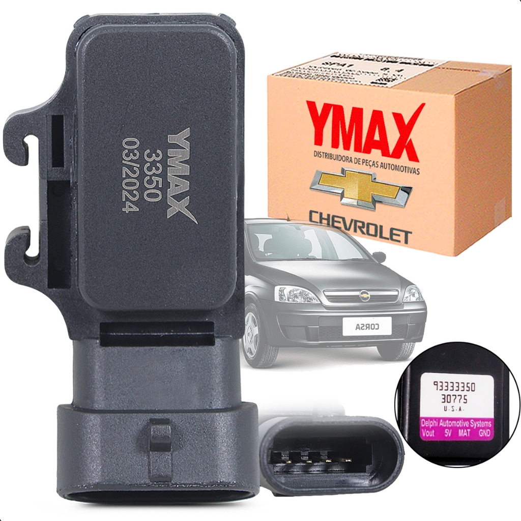 Sensor Map Celta Corsa Meriva 1.0 1.8 8v 2003 2004 2005 2006 93333350