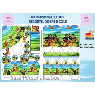 TEMA LEO E TIG LEMBRANCINHA PERSONALIZADA 80/200 ITENS (COM OU SEM NOME) em Oferta na Shopee