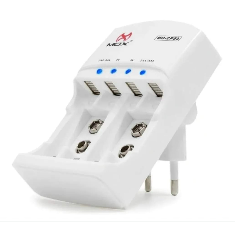 CARREGADOR DE PILHA MOX MO-CP50