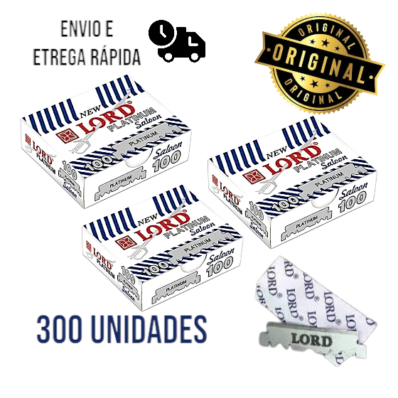 300 Meia lamina barbear Lord Platinum mais vendido Original