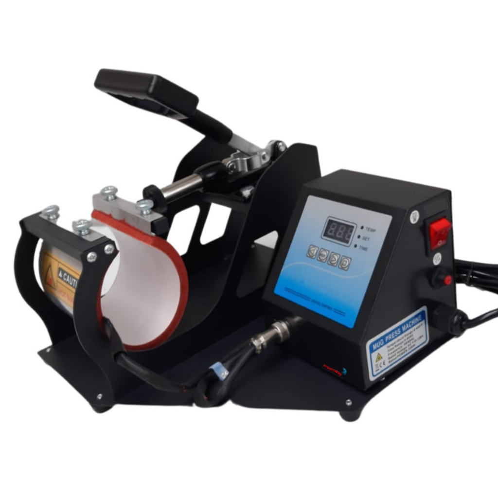 Prensa Térmica Sublimação Canecas Garrafas Cilíndrica Máquina Estampar Transfer