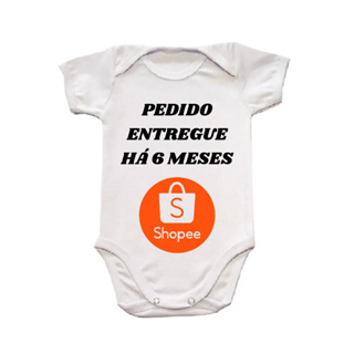 Body bory bebe personalizado shopee confortável em Oferta na Shopee