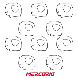 Kits com 10 Guarnições da Tampa Lateral e Cabeçote - CG 160/Titan 160/Bros 160. em Oferta na Shopee